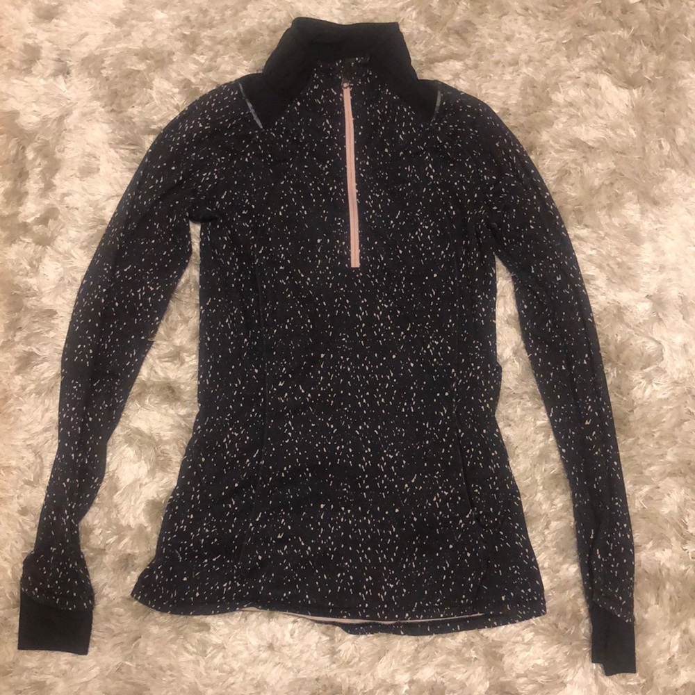 Lululemon splatter paint pullover